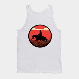 Western Working Horse Tank Top